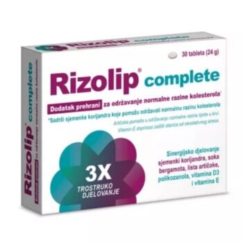 Rizolip Complete tablete za kolesterol i metabolizam lipida