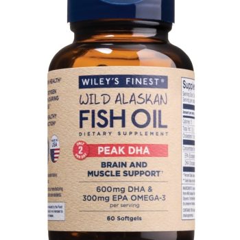 Peak DHA Wild Alaskan Fish Oil 60 kapsula