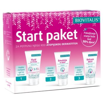 Biovitalis Start paket kod atopijskog dermatitisa
