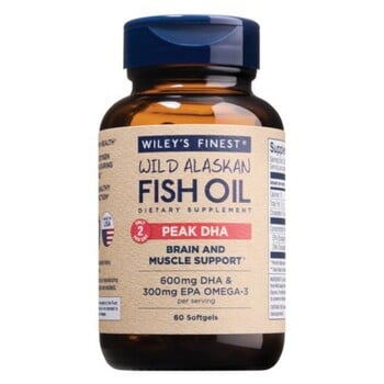 Peak DHA Wild Alaskan Fish Oil 60 kapsula