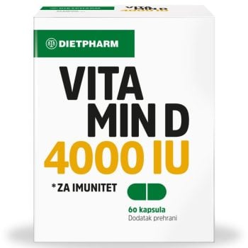 Dietpharm Vitamin D 4000 IU 60 kapsula