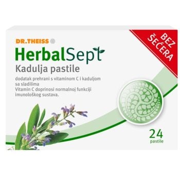 HerbalSept Kadulja bez šećera 24 pastile