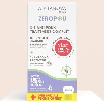 Alphanova Zeropou komplet protiv uši i gnjida