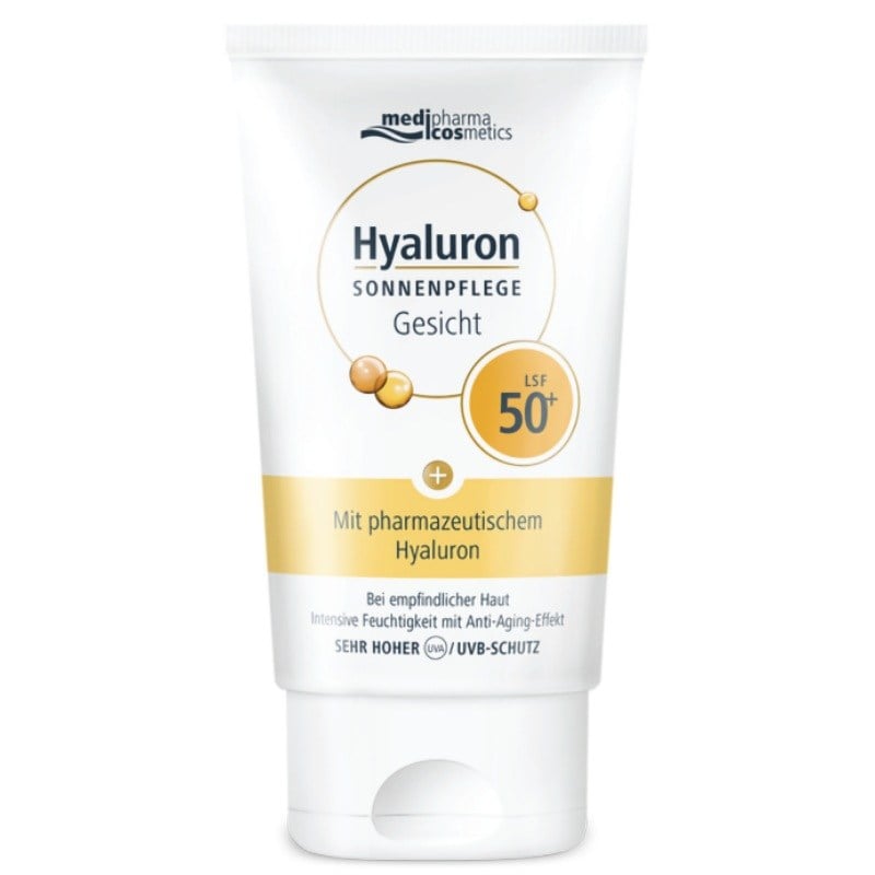 Medipharma Hyaluron krema za lice za zaštitu od sunca ZF 50+ Medipharma Hyaluron krema za lice za zaštitu od sunca ZF 50+