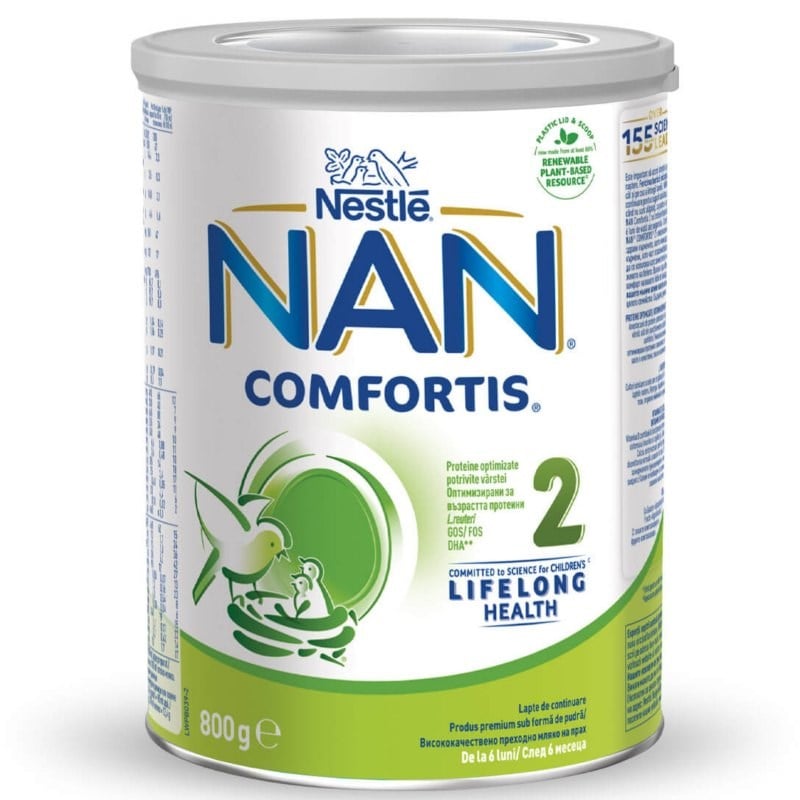 NAN Comfortis 2 zamjensko mlijeko (od 6 mj) 800g NAN Comfortis 2 zamjensko mlijeko (od 6 mj) 800g