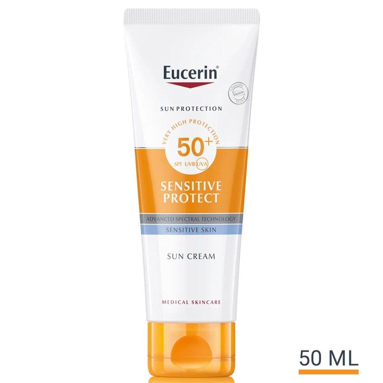Eucerin Sensitive Protect krema za zaštitu lica od sunca SPF50+ Eucerin Sensitive Protect krema za zaštitu lica od sunca SPF50+