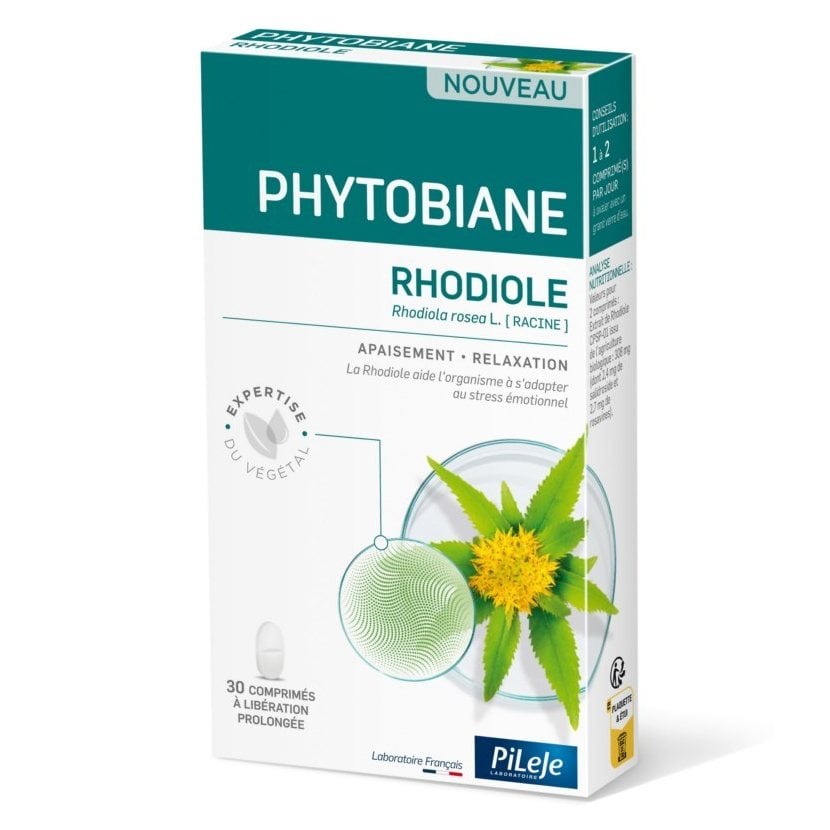 PiLeJe Phytobiane Rodiola pomaže kod stresa 30 tableta PiLeJe Phytobiane Rodiola pomaže kod stresa 30 tableta
