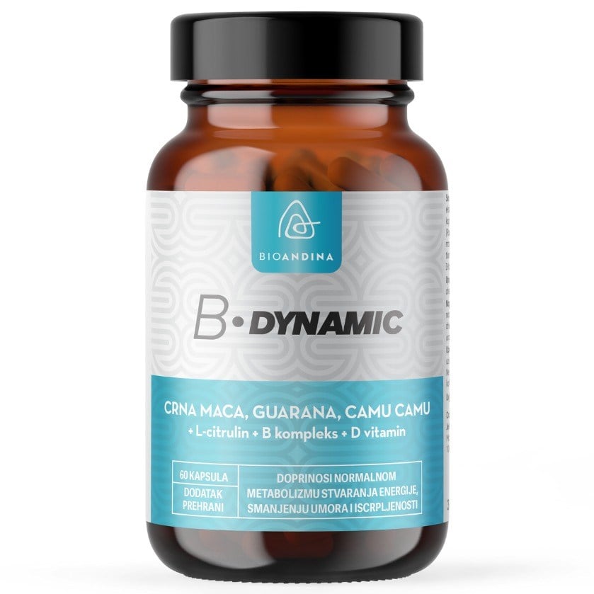 Bioandina B DYNAMIC 60 kapsula Bioandina B DYNAMIC 60 kapsula
