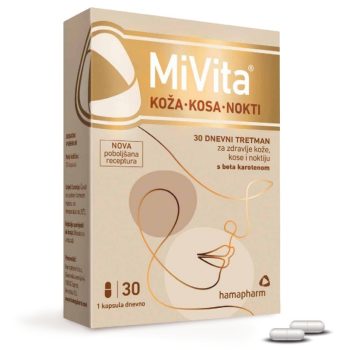 Hamapharm MiVita koža, kosa i nokti 30 kapsula