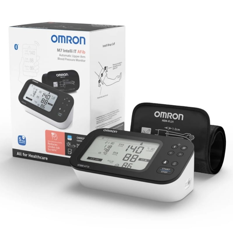 Omron M7 Intelli IT AFib tlakomjer + adapter za struju Omron M7 Intelli IT AFib tlakomjer + adapter za struju