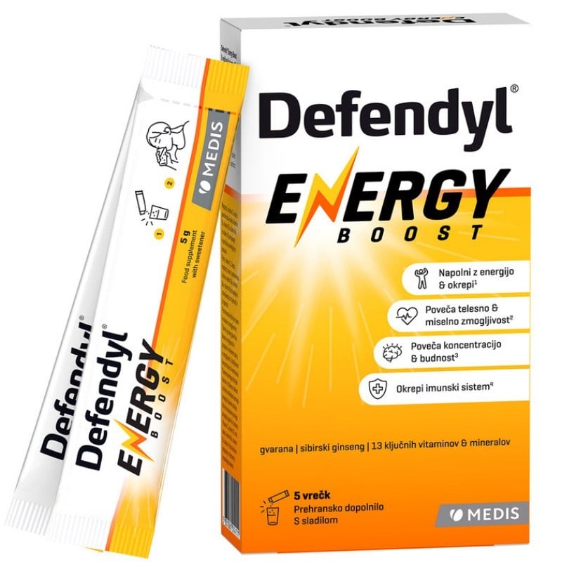 Defendyl Energy Boost 5 vrećica Defendyl Energy Boost 5 vrećica