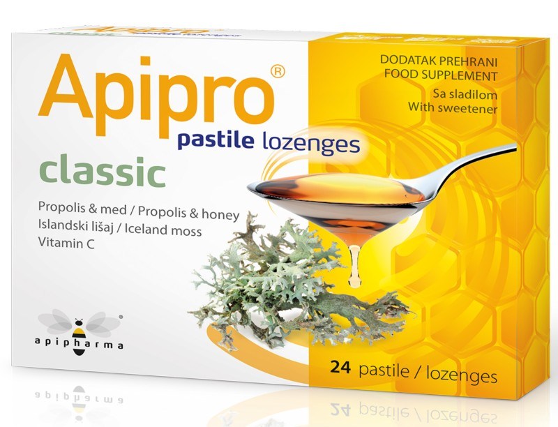 Apipro Classic 24 pastile Apipro Classic 24 pastile