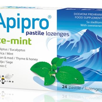 Apipro Ice Mint 24 pastile