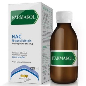 Farmakol NAC mednopropolisni sirup 120ml