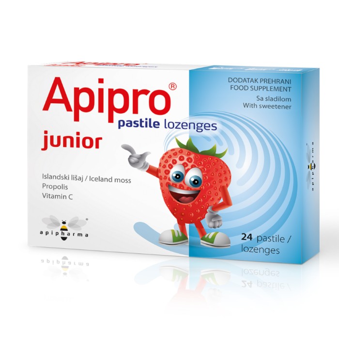 Apipro Junior 24 pastile Apipro Junior 24 pastile