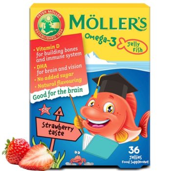 Moller's OMEGA 3 ribice Jagoda 36 bombona