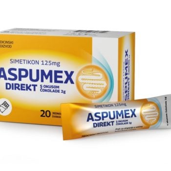 Aspumex Direkt čokolada protiv nadutosti 20 vrećica