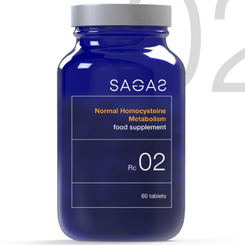 Sagas Rc 02 za normalan metabolizam homocisteina 60 tableta Sagas Rc 02 za normalan metabolizam homocisteina 60 tableta