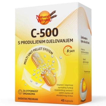 Natural Wealth C-500 s produljenim djelovanjem 45 kapsula