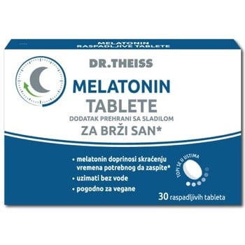 Dr. Theiss Melatonin za brži san 30 tableta