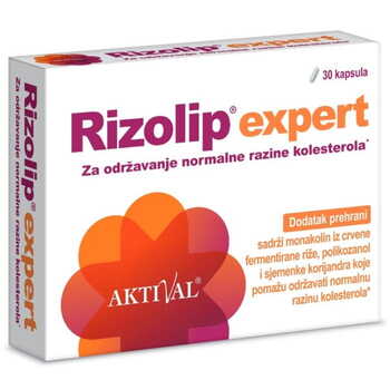 Aktival Rizolip Expert za održavanje normalne razine kolesterola 30 kapsula