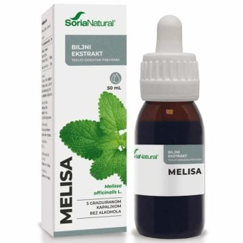 Soria Natural Melisa kapi pomažu kod nemira i tjeskobe 50ml