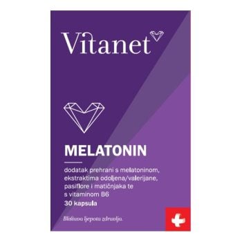 Vitanet Melatonin 30 kapsula