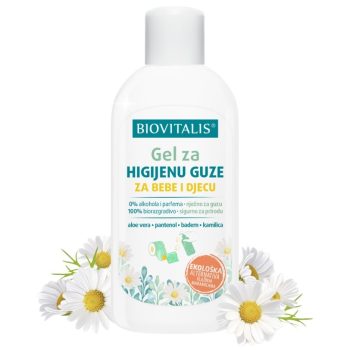 Biovitalis Gel za higijenu guze za bebe i djecu 100ml