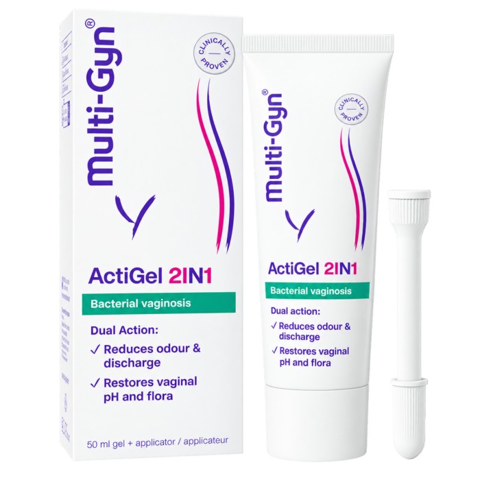 Multi-Gyn Actigel 2u1 pomaže kod bakterijskih vaginoza 50ml Multi-Gyn Actigel 2u1 pomaže kod bakterijskih vaginoza 50ml