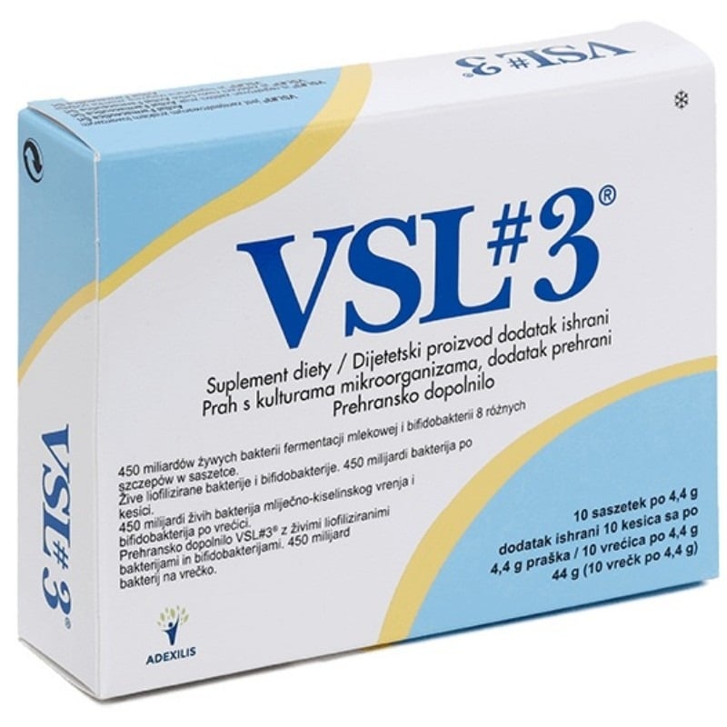VSL 3 visoko koncentrirani probiotik 10 vrećica VSL 3 visoko koncentrirani probiotik 10 vrećica