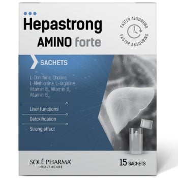 Hepastrong Amino Forte za održavanje normalne funkcije jetre 15 vrećica