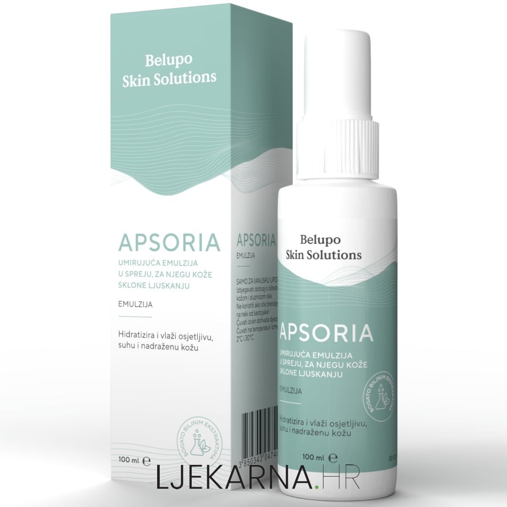 Belupo Skin Solutions APSORIA krema za pomoć kod psorijatične kože 50ml Belupo Skin Solutions APSORIA krema za pomoć kod psorijatične kože 50ml
