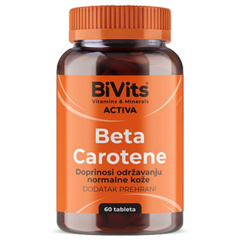 BiVits Activa Beta-Carotene 60 tableta BiVits Activa Beta-Carotene 60 tableta