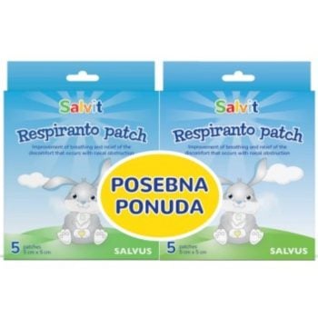 Salvit Respiranto Flasteri za lakše disanje 1+1 Promo
