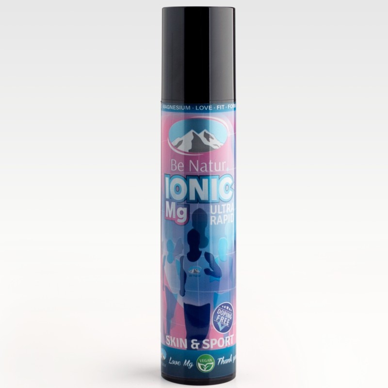 Be Natur Magnezij Ionic Mg Ultra Rapid SKIN & SPORT sprej 120ml Be Natur Magnezij Ionic Mg Ultra Rapid SKIN & SPORT sprej 120ml