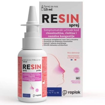 ReSin sprej kod rinitisa, rinosinuitisa i nazalne kongestije 15ml