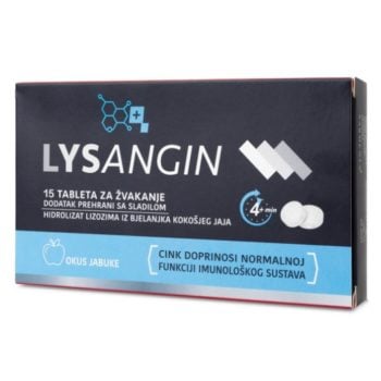 Lysangin za imunitet i zaštitu od bakterija 15 tableta