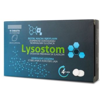 Lysostom doprinose zdravlju usne šupljine i imunitetu 15 tableta
