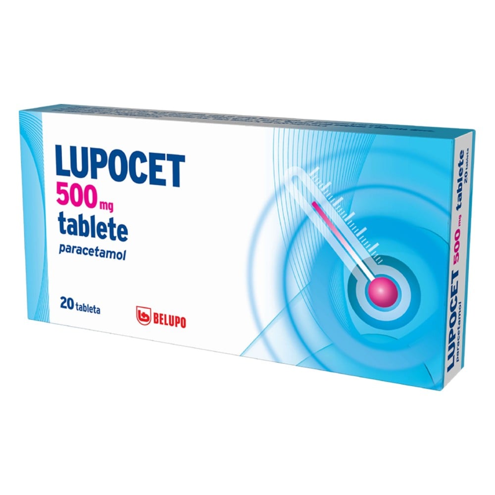Lupocet 500mg 20 tableta Lupocet 500mg 20 tableta