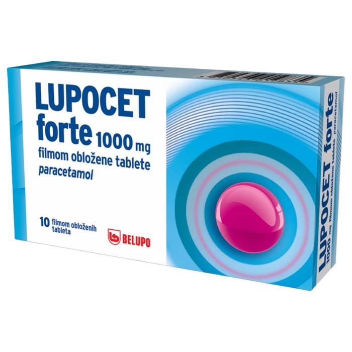Lupocet Forte filmom obložene tablete 10x1000mg Lupocet Forte filmom obložene tablete 10x1000mg