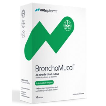 Nutripharm BronchoMucol za zdravlje dišnih puteva 10 vrećica