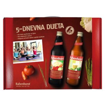 Rabenhorst 5-dnevna detox dijeta – prirodni sokovi za čišćenje organizma