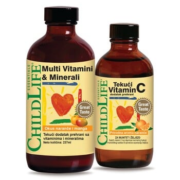ChildLife Multivitamini & Minerali + GRATIS Vitamin C