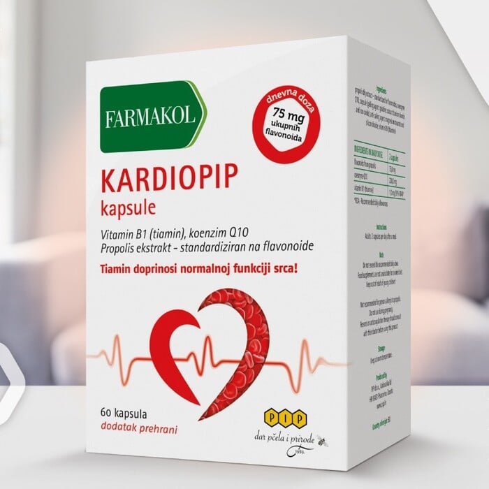 Farmakol KardioPip Q10 Promo pakiranje 2x60 kapsula - Slika 2