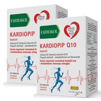Farmakol KardioPip Q10 Promo pakiranje 2x60 kapsula