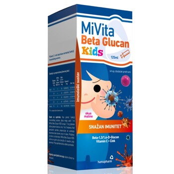 Hamapharm MiVita Beta Glucan Kids 125ml