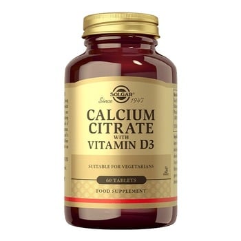Solgar Kalcij Citrat Plus Vitamin D 60 tableta