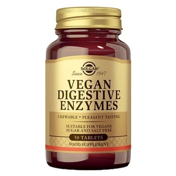 Solgar Vegan digestive probavni enzimi 50 tableta