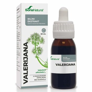 Soria Natural Valerijana kapi 50ml