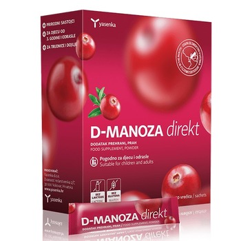 Yasenka D-Manoza Direkt za zdravlje urinarnog trakta 20 vrećica